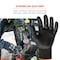 Ergodyne Coated Glove, Black, XS 288 PK 7001-CASE - alternate 8